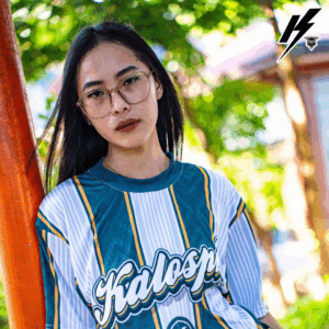 Front view of medium custom Dri-Fit T-shirt manufactured in Marikina Philippines