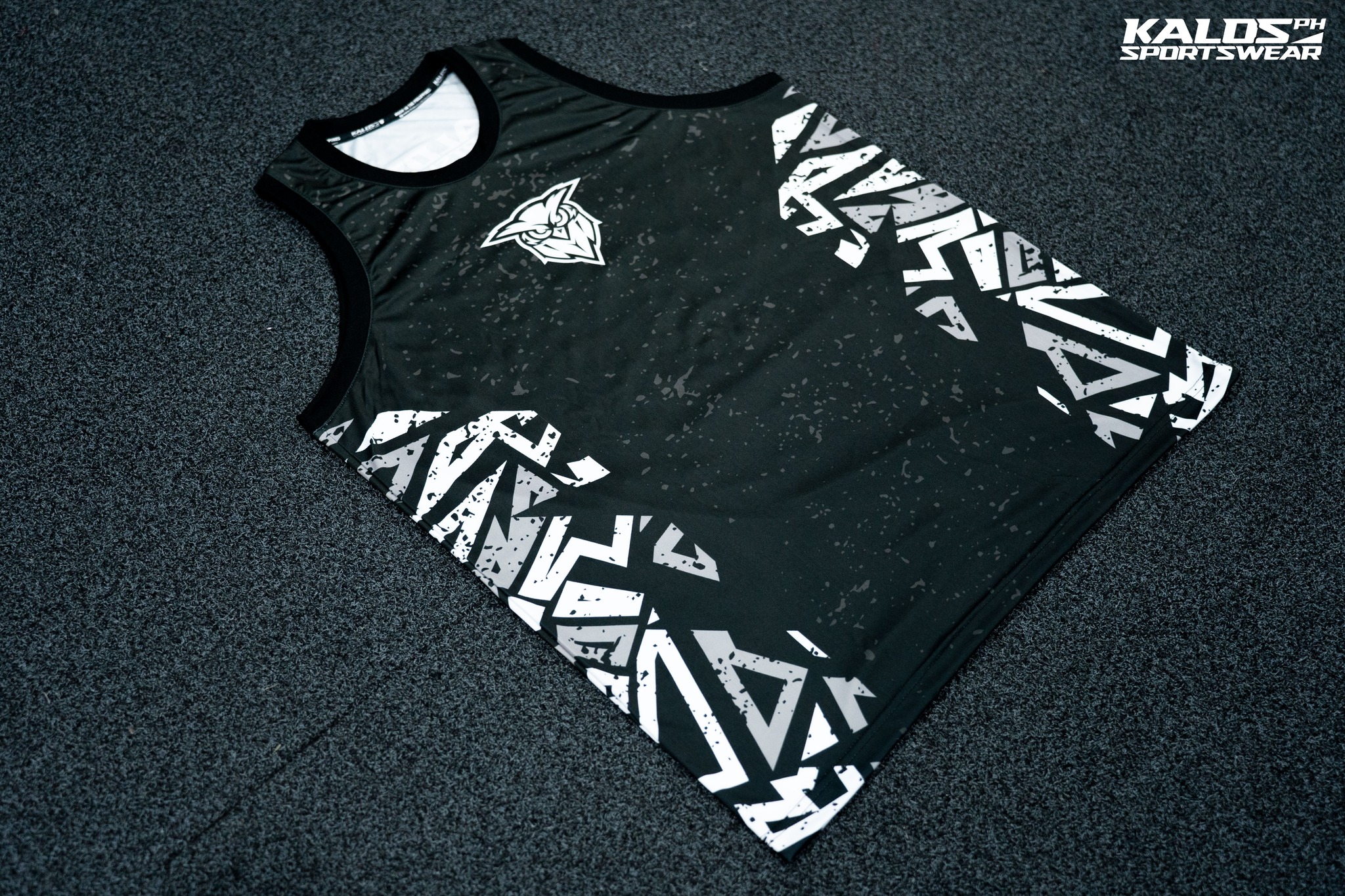 Kalosph customized jersey made with Polyester and MicroCool fabric in the Philippines